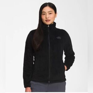 The North Face Women's Fleece Full Zip Sweater, Black, Small